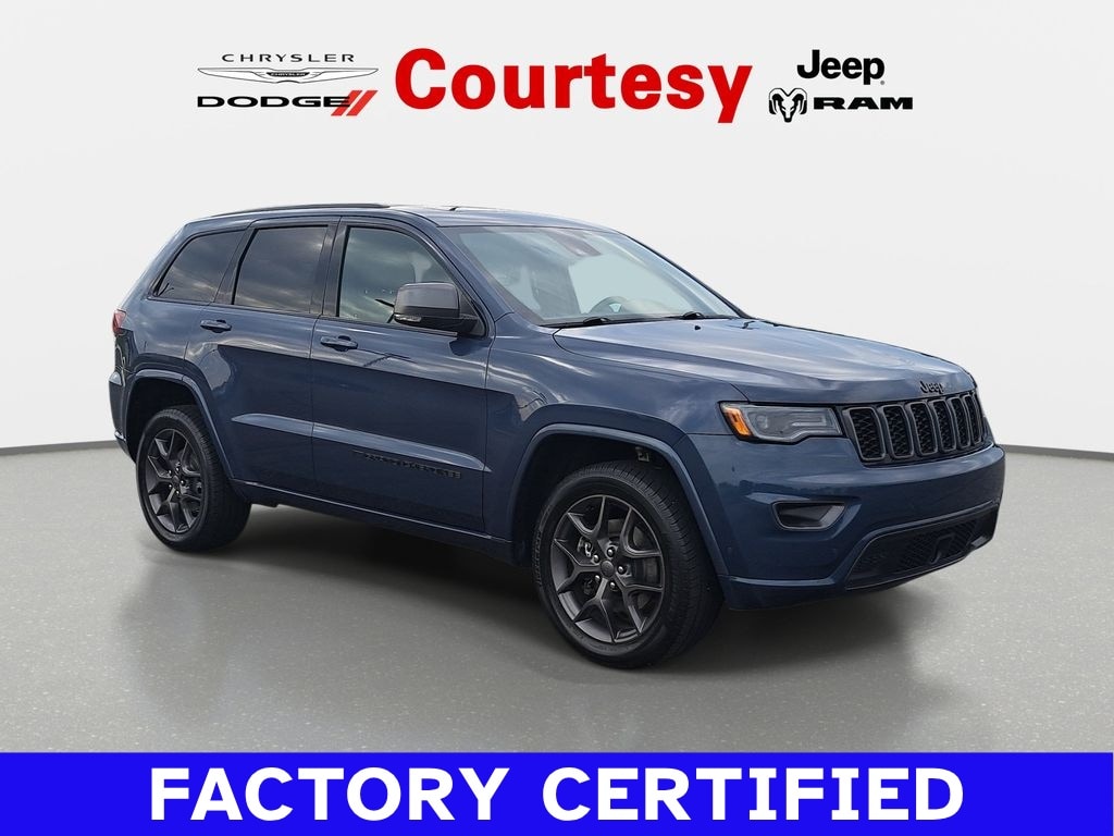 Certified Used 2021 Jeep Grand Cherokee 80th Anniversary For