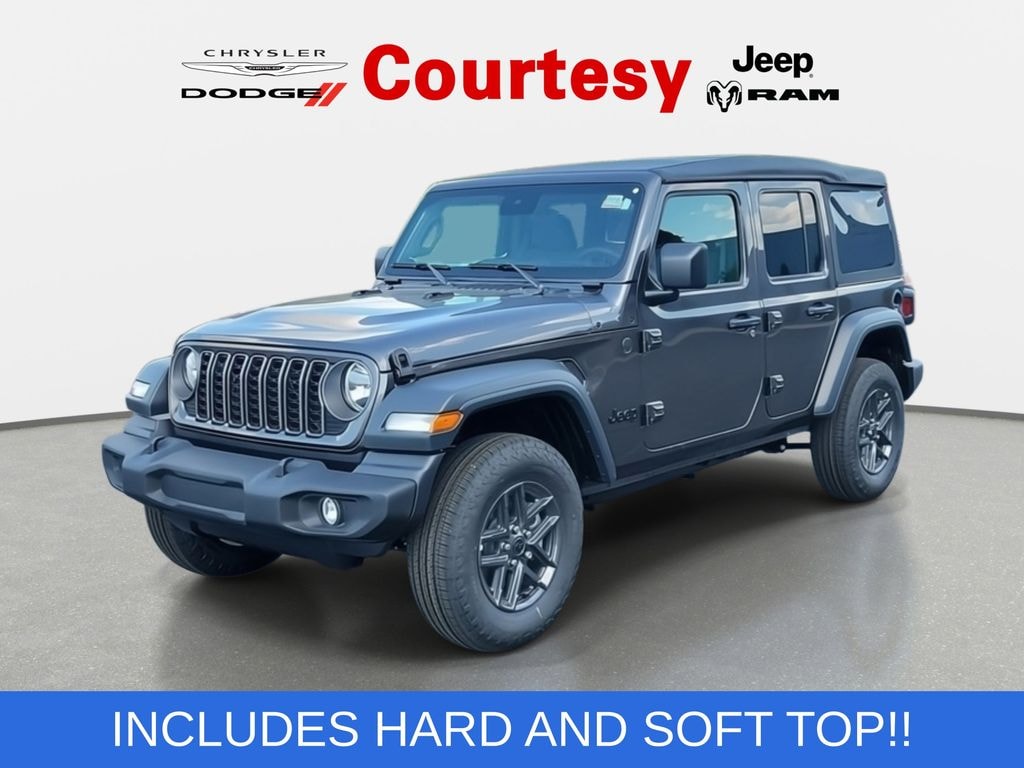 New 2025 Jeep Wrangler 4-DOOR SPORT S Sport Utility