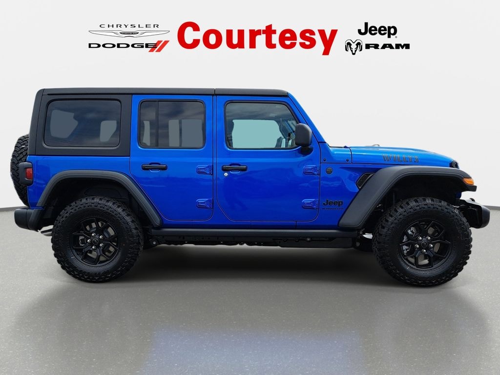 New 2026 Jeep Wrangler 4-DOOR WILLYS Sport Utility