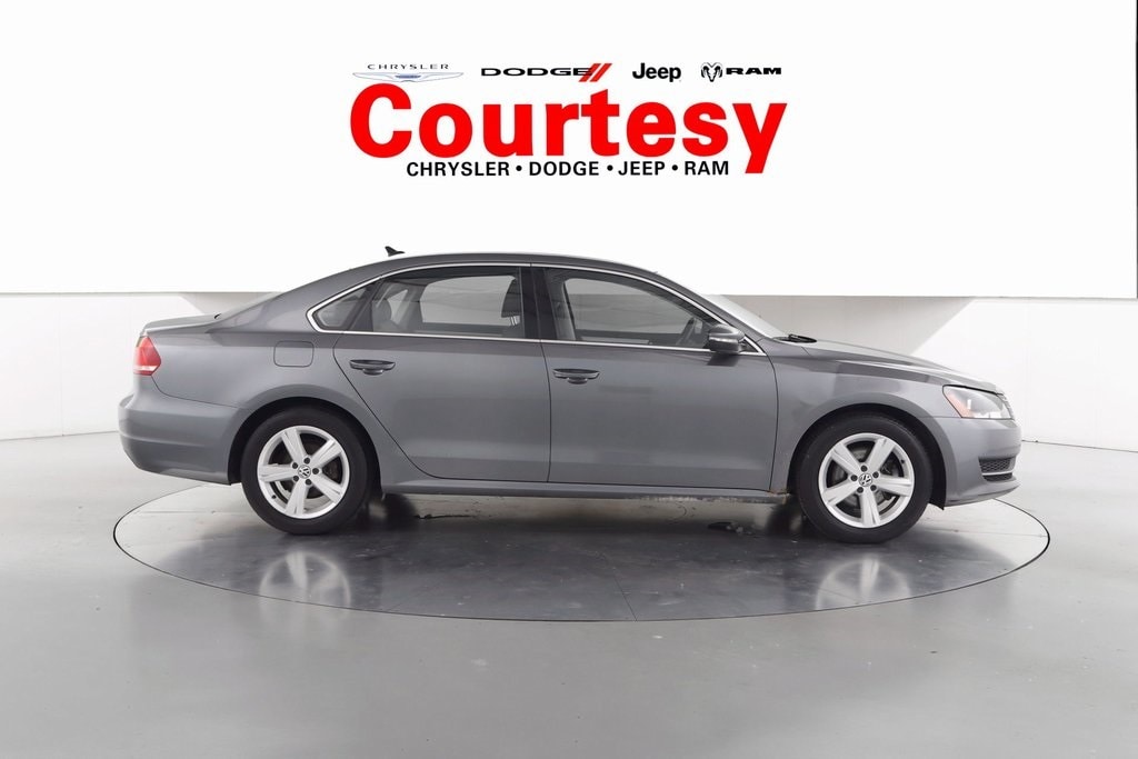 Used 2012 Volkswagen Passat SE with VIN 1VWBP7A32CC029649 for sale in Grand Rapids, MI
