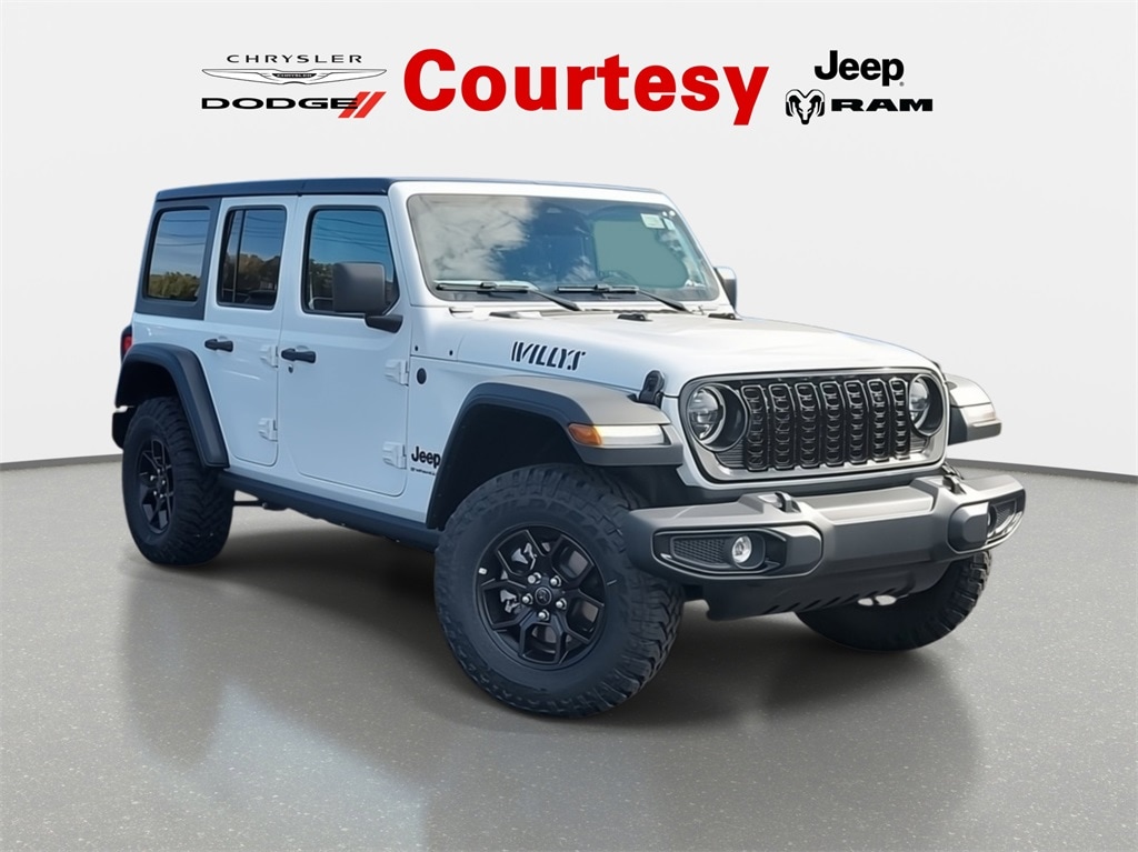 New 2026 Jeep Wrangler 4-DOOR WILLYS Sport Utility