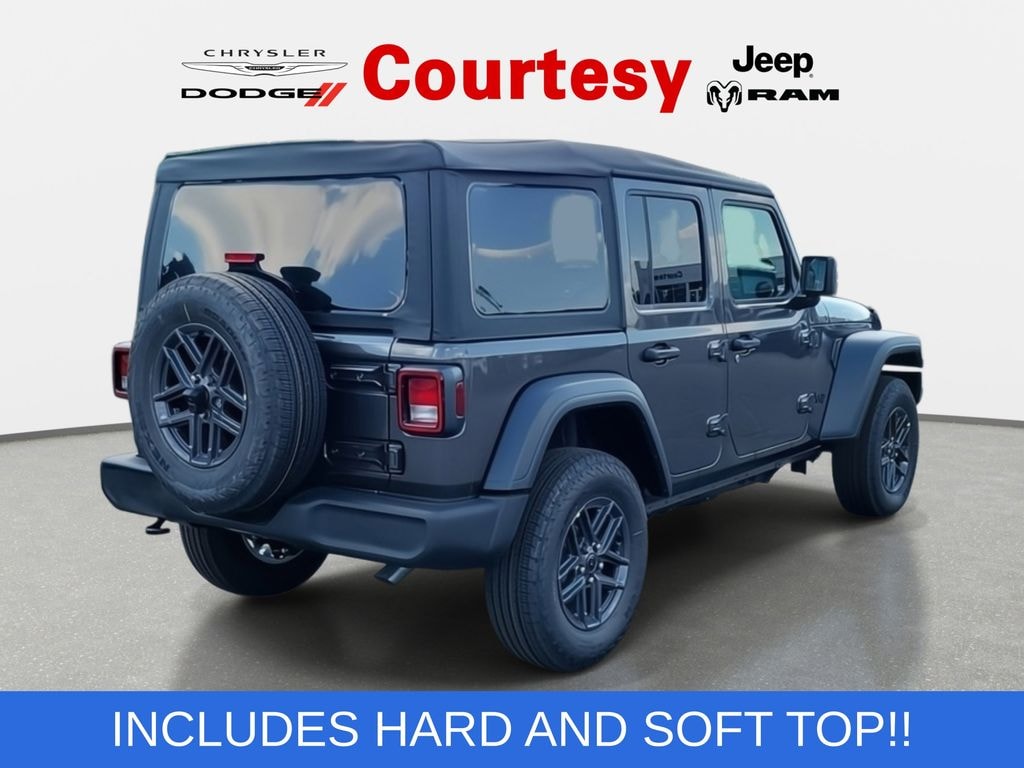 New 2025 Jeep Wrangler 4-DOOR SPORT S Sport Utility