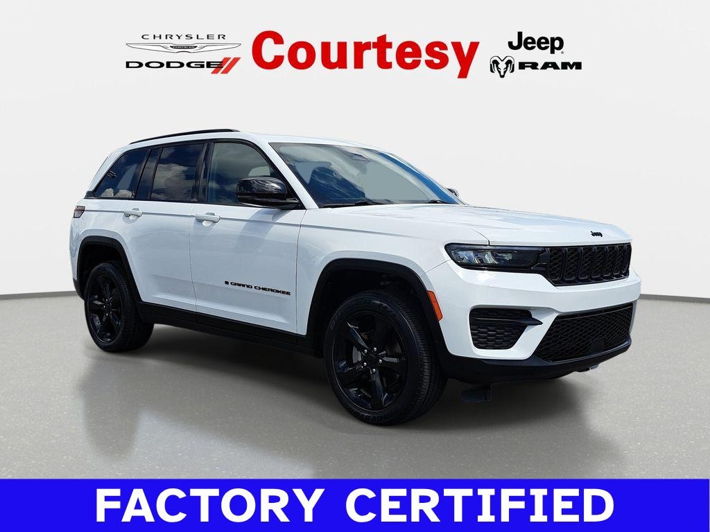 Certified 2024 Jeep Grand Cherokee Altitude X Sport Utility