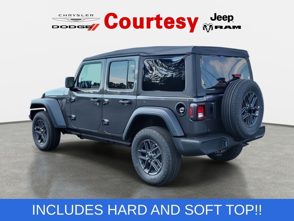 New 2025 Jeep Wrangler 4-DOOR SPORT S Sport Utility