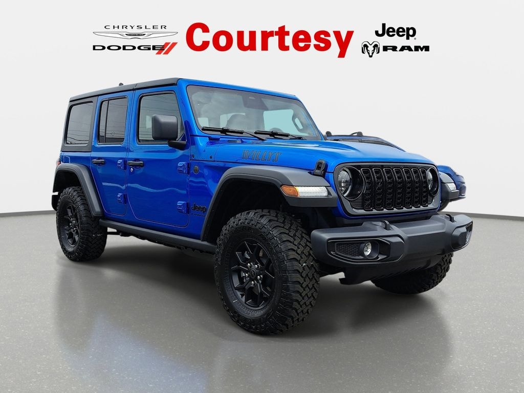 New 2026 Jeep Wrangler 4-DOOR WILLYS Sport Utility