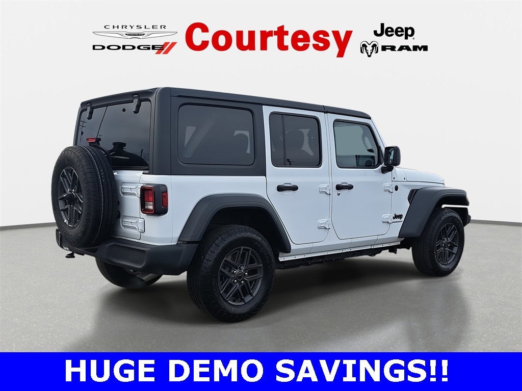 New 2025 Jeep Wrangler 4-DOOR SPORT S Sport Utility
