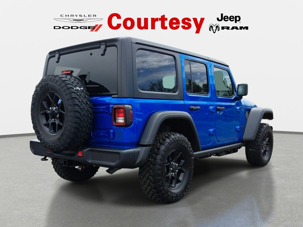 New 2026 Jeep Wrangler 4-DOOR WILLYS Sport Utility