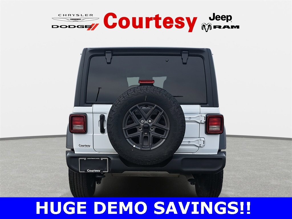 New 2025 Jeep Wrangler 4-DOOR SPORT S Sport Utility