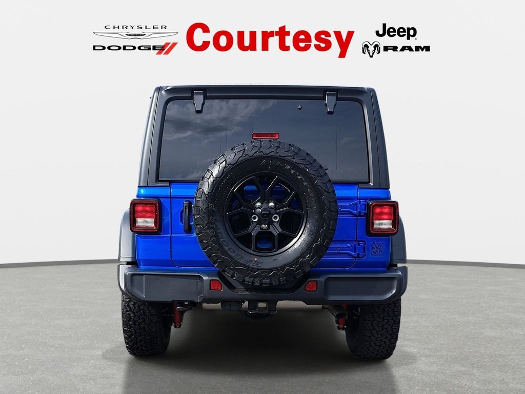 New 2026 Jeep Wrangler 4-DOOR WILLYS Sport Utility