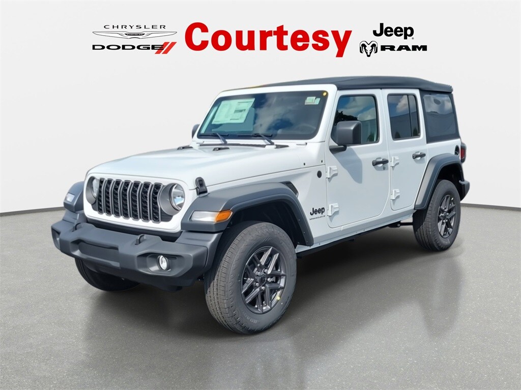 New 2025 Jeep Wrangler 4-DOOR SPORT S Sport Utility