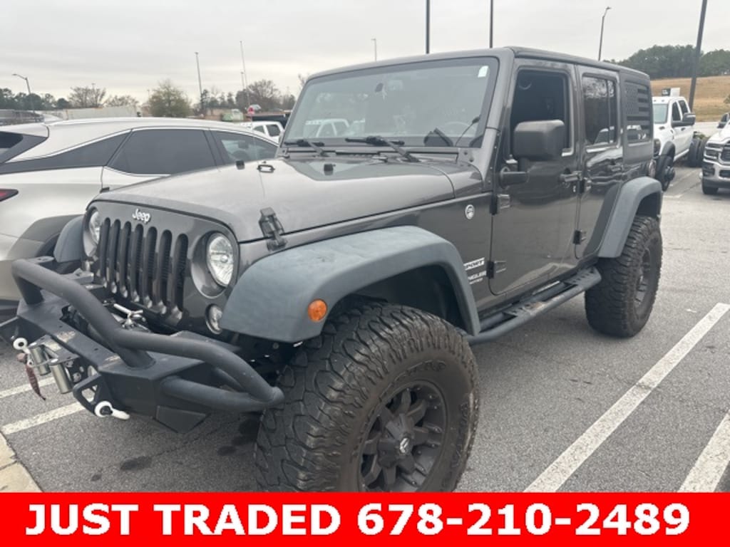 Used 2017 Jeep Wrangler Unlimited Sport SUV