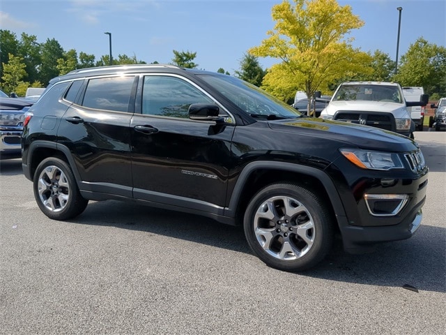 Certified 2021 Jeep Compass Limited with VIN 3C4NJDCB1MT503486 for sale in Lithonia, GA