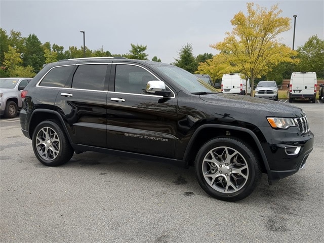 Certified 2022 Jeep Grand Cherokee WK Limited with VIN 1C4RJFBG1NC122468 for sale in Lithonia, GA