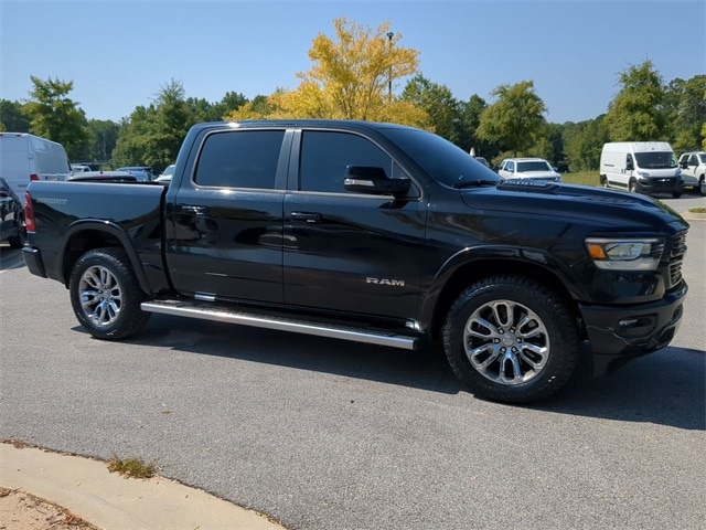 Used 2021 RAM Ram 1500 Pickup Laramie with VIN 1C6SRFJT9MN779005 for sale in Lithonia, GA