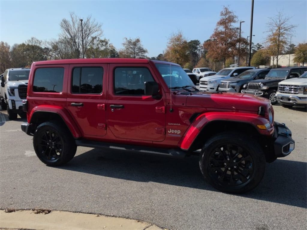Used 2022 Jeep Wrangler Unlimited Sahara 4xe SUV