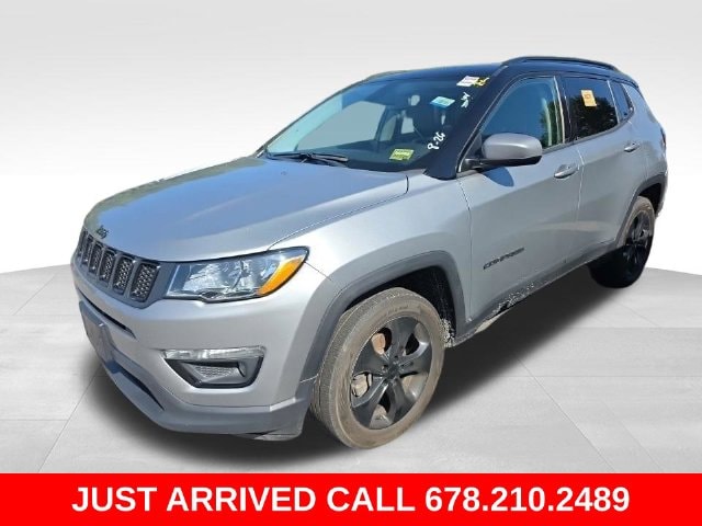 Certified 2021 Jeep Compass Altitude with VIN 3C4NJDBB8MT551648 for sale in Stonecrest, GA