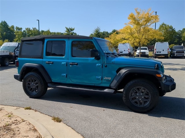 Certified 2020 Jeep Wrangler Unlimited Sport S with VIN 1C4HJXDN1LW323182 for sale in Lithonia, GA