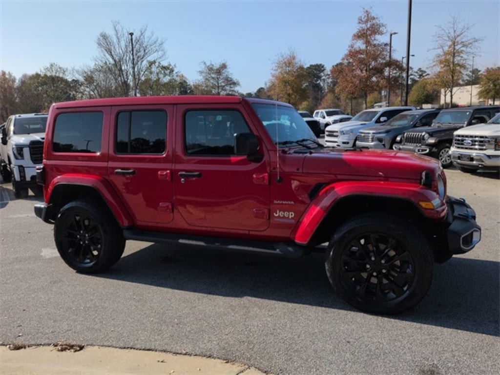Used 2022 Jeep Wrangler Unlimited Sahara 4xe SUV