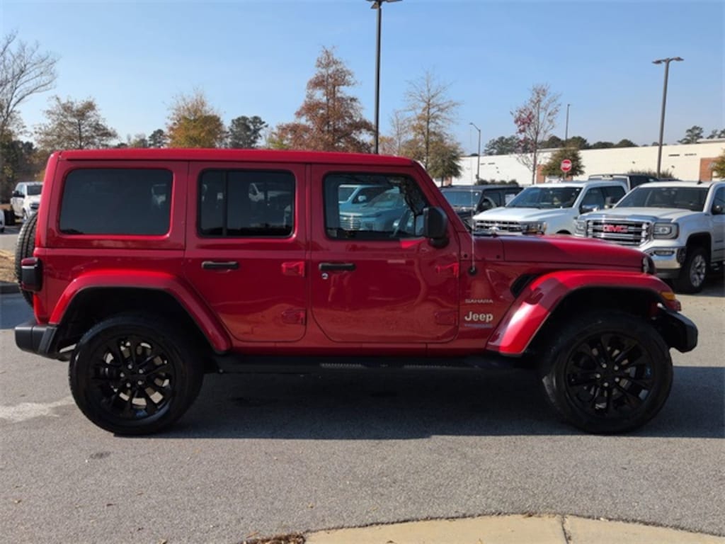 Used 2022 Jeep Wrangler Unlimited Sahara 4xe SUV