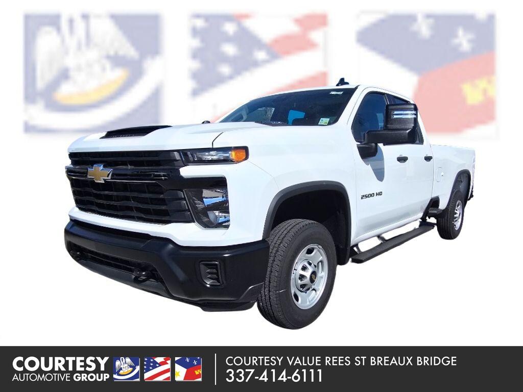New 2024 Chevrolet Silverado 2500 HD Work Truck Truck Double Cab