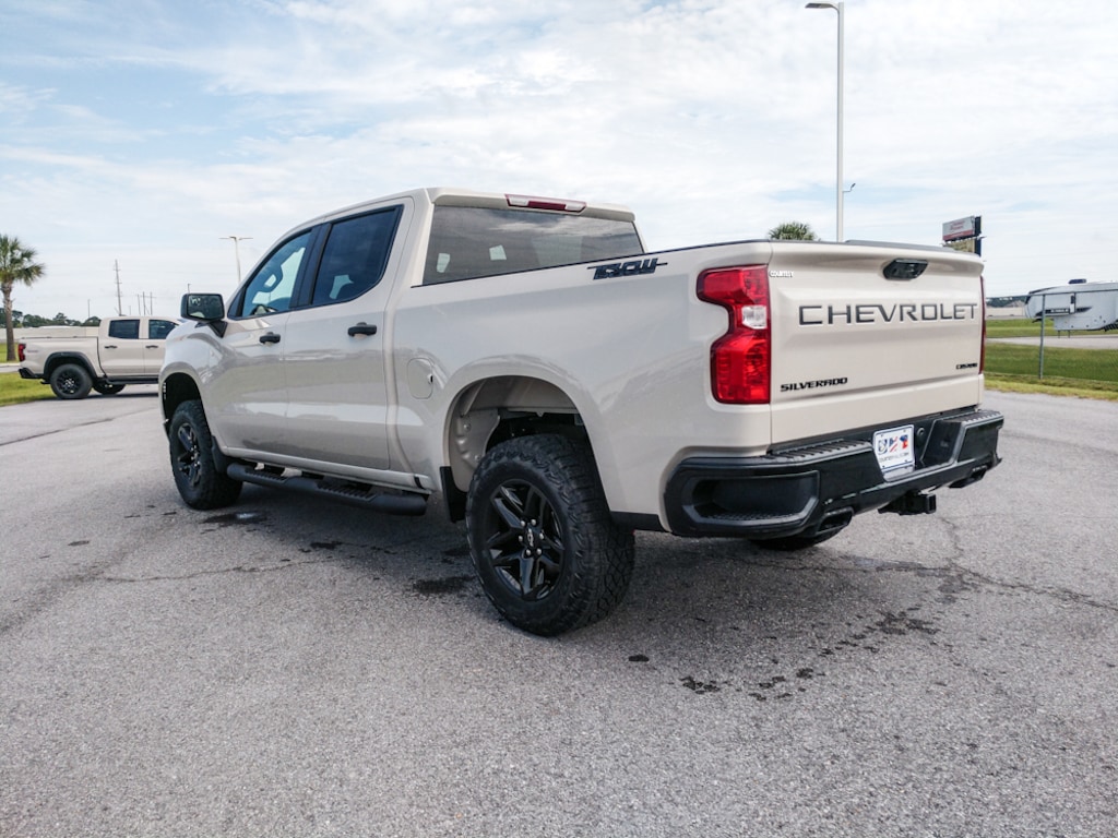 New 2026 Chevrolet Silverado 1500 Custom Trail Boss Truck Crew Cab