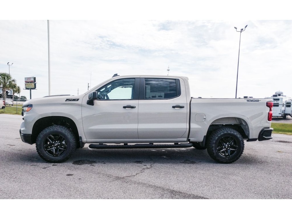 New 2026 Chevrolet Silverado 1500 Custom Trail Boss Truck Crew Cab