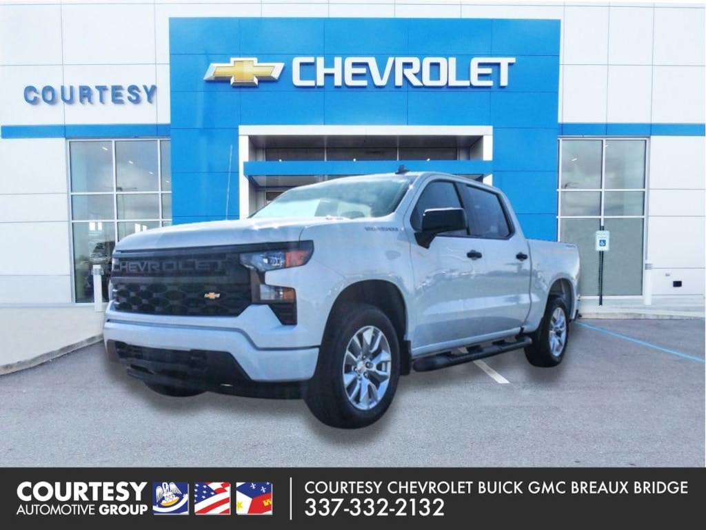 New 2025 Chevrolet Silverado 1500 Custom Truck Crew Cab