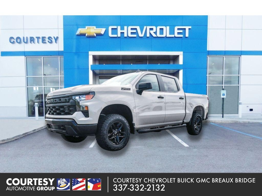 New 2026 Chevrolet Silverado 1500 Custom Trail Boss Truck Crew Cab
