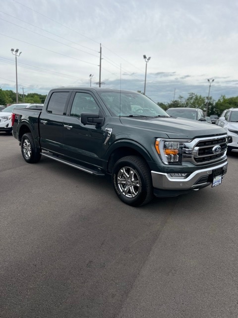 Used 2021 Ford F-150 XLT with VIN 1FTEW1EP8MKD21228 for sale in Danville, IL