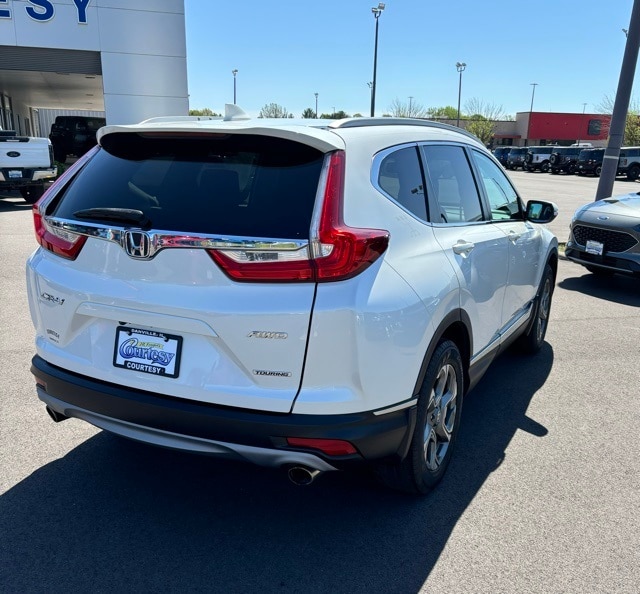 Used 2018 Honda CR-V Touring with VIN 5J6RW2H97JL030305 for sale in Danville, IL