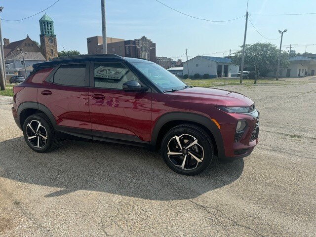 Used 2023 Chevrolet TrailBlazer RS with VIN KL79MUSL3PB142378 for sale in Danville, IL