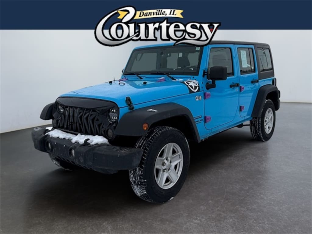 Used 2017 Jeep Wrangler Unlimited Sport SUV