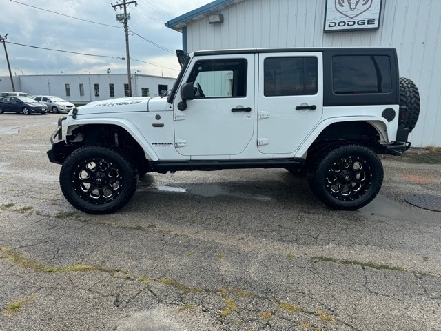 Used 2017 Jeep Wrangler Unlimited 75th Anniversary Edition with VIN 1C4BJWEG5HL505587 for sale in Danville, IL