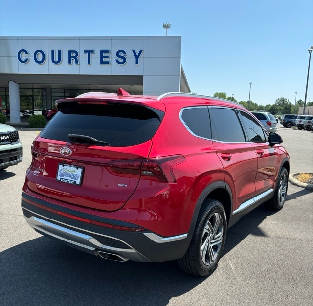 Used 2021 Hyundai Santa Fe SEL with VIN 5NMS2DAJXMH347276 for sale in Danville, IL