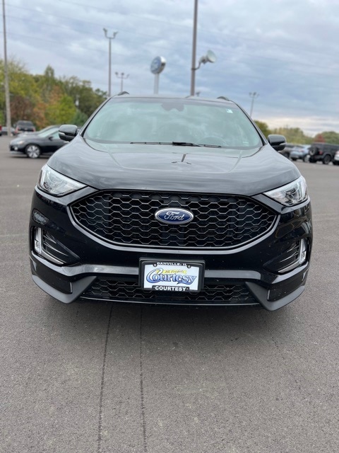 Used 2020 Ford Edge ST-Line with VIN 2FMPK4J91LBB18652 for sale in Danville, IL