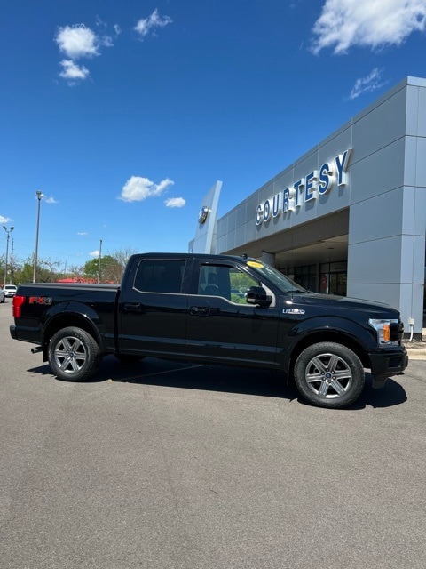 Used 2018 Ford F-150 Lariat with VIN 1FTEW1EG0JKD06721 for sale in Danville, IL