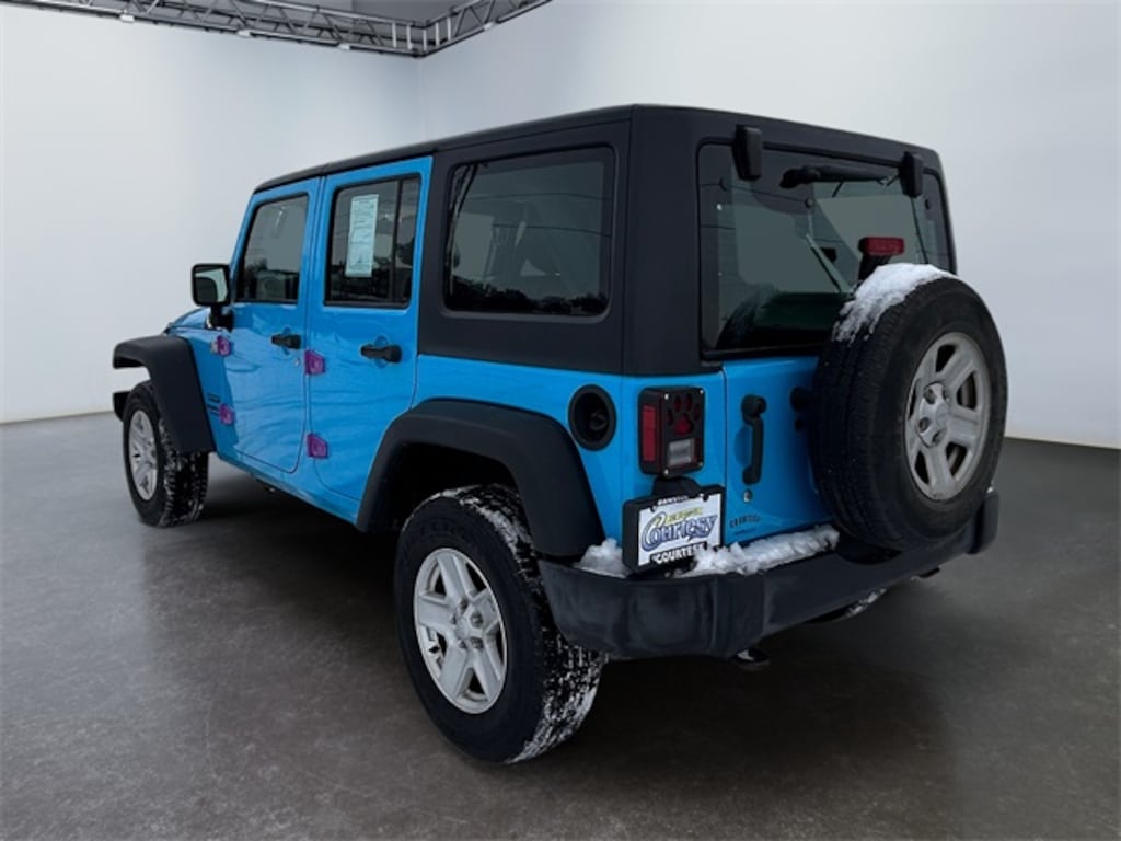 Used 2017 Jeep Wrangler Unlimited Sport SUV