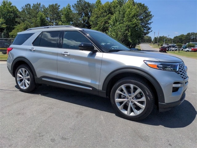 Certified 2021 Ford Explorer Platinum with VIN 1FM5K8HC8MGB57314 for sale in Conyers, GA