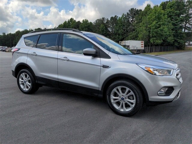 Certified 2018 Ford Escape SE with VIN 1FMCU0GD6JUD06734 for sale in Conyers, GA