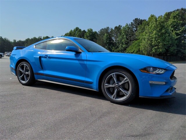 Certified 2022 Ford Mustang GT Premium with VIN 1FA6P8CF9N5108735 for sale in Conyers, GA