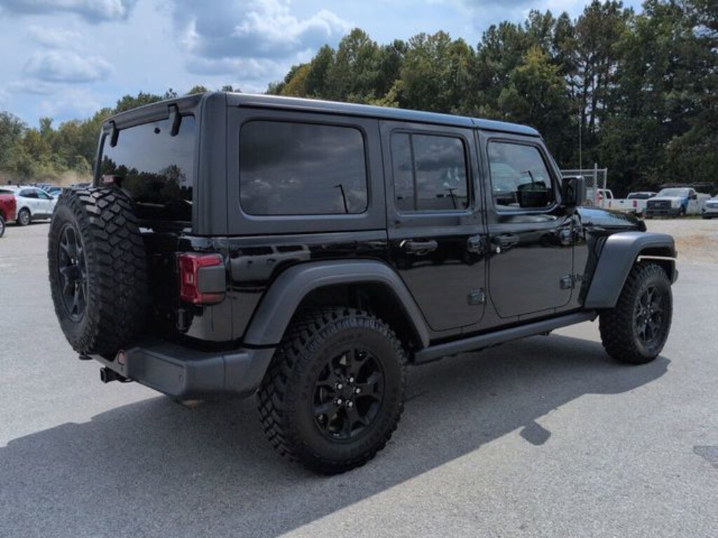 Certified 2020 Jeep Wrangler Unlimited Willys SUV