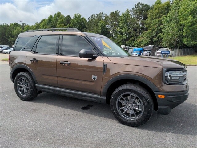 Certified 2022 Ford Bronco Sport Big Bend with VIN 3FMCR9B68NRD04401 for sale in Conyers, GA