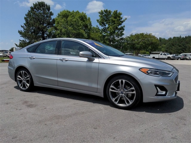 Certified 2020 Ford Fusion Titanium with VIN 3FA6P0D94LR117279 for sale in Conyers, GA