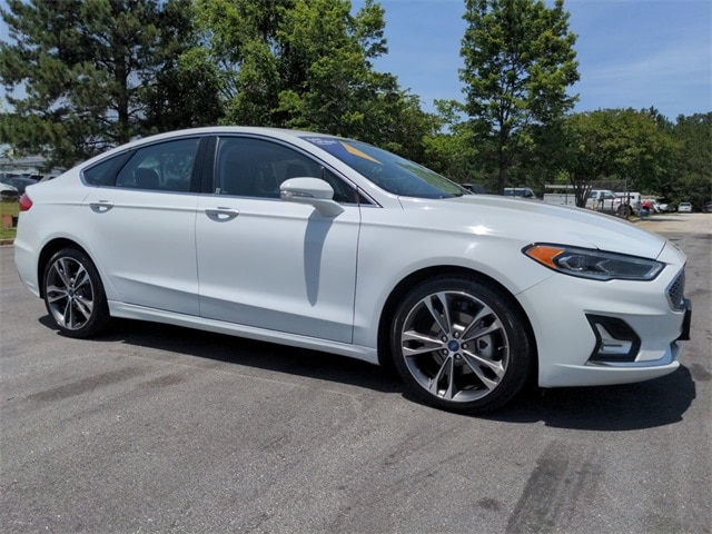 Certified 2020 Ford Fusion Titanium with VIN 3FA6P0K9XLR131657 for sale in Conyers, GA