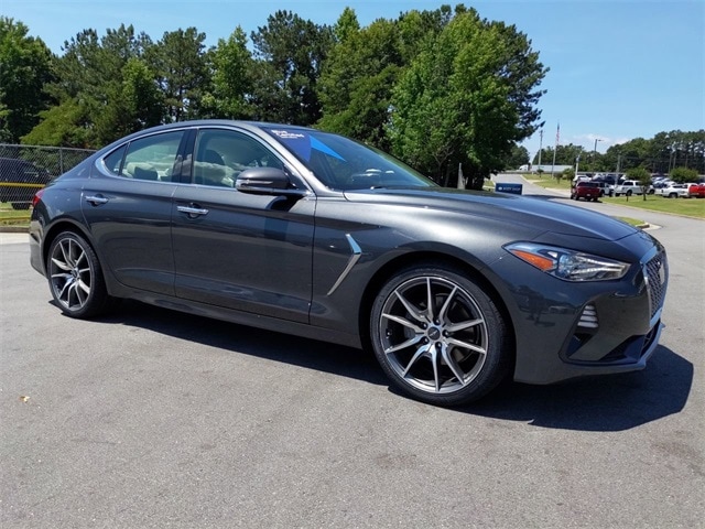 Certified 2019 GENESIS G70 Advanced with VIN KMTG44LA4KU022319 for sale in Conyers, GA