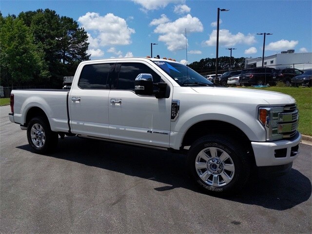 Certified 2019 Ford F-250 Super Duty Platinum with VIN 1FT7W2BT3KEE77933 for sale in Conyers, GA