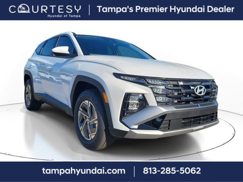 New 2026 Hyundai Tucson Hybrid Blue SUV