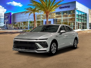 2026 Hyundai Sonata Hybrid Blue Sedan