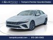 New 2025 Hyundai Elantra Hybrid Blue Sedan