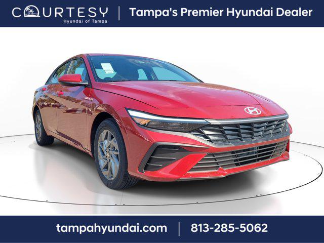 2026 Hyundai Elantra Hybrid Blue photo 2